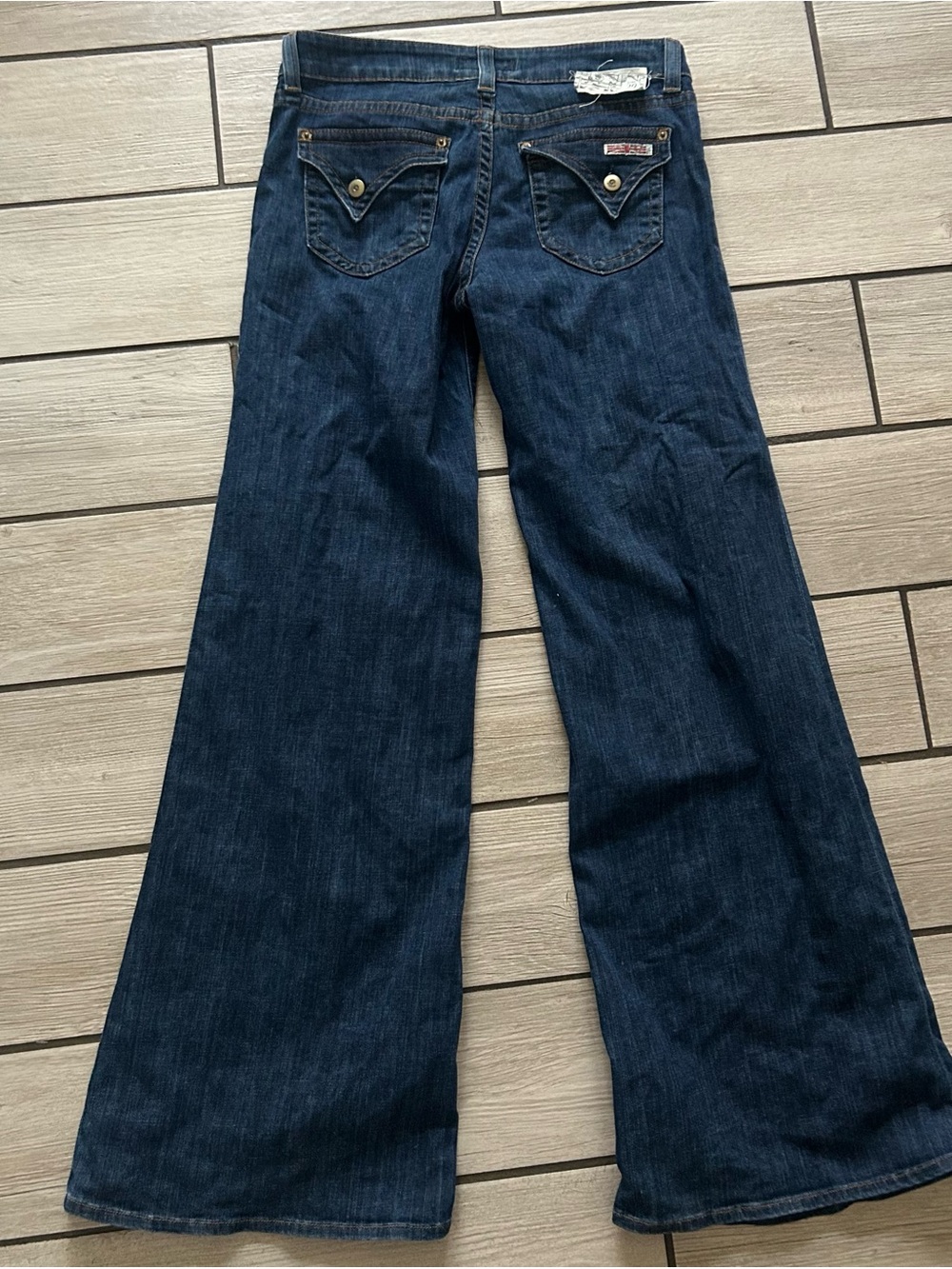 VINTAGE HUDSON mid rise Wide-Leg Jeans